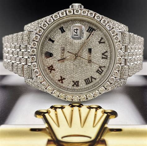 presidential rolex iced|iced out rolex examples.